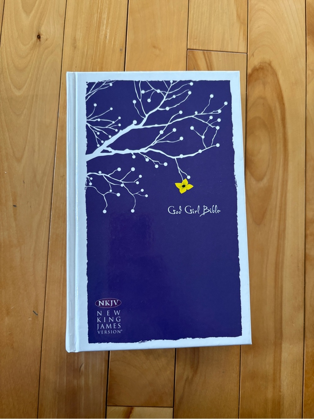 Bible for Girls Purple God Girls New King James Version Hardcover Book